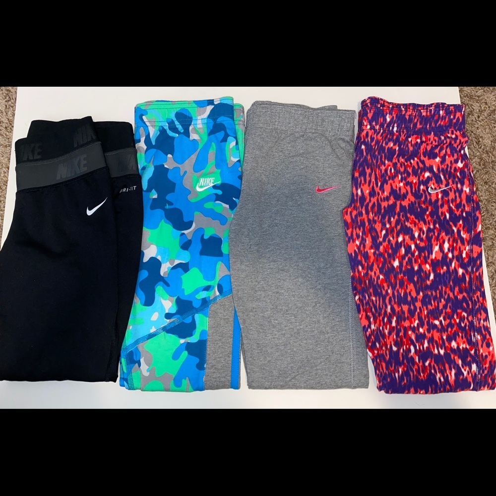 Girls Nike Workout Leggings